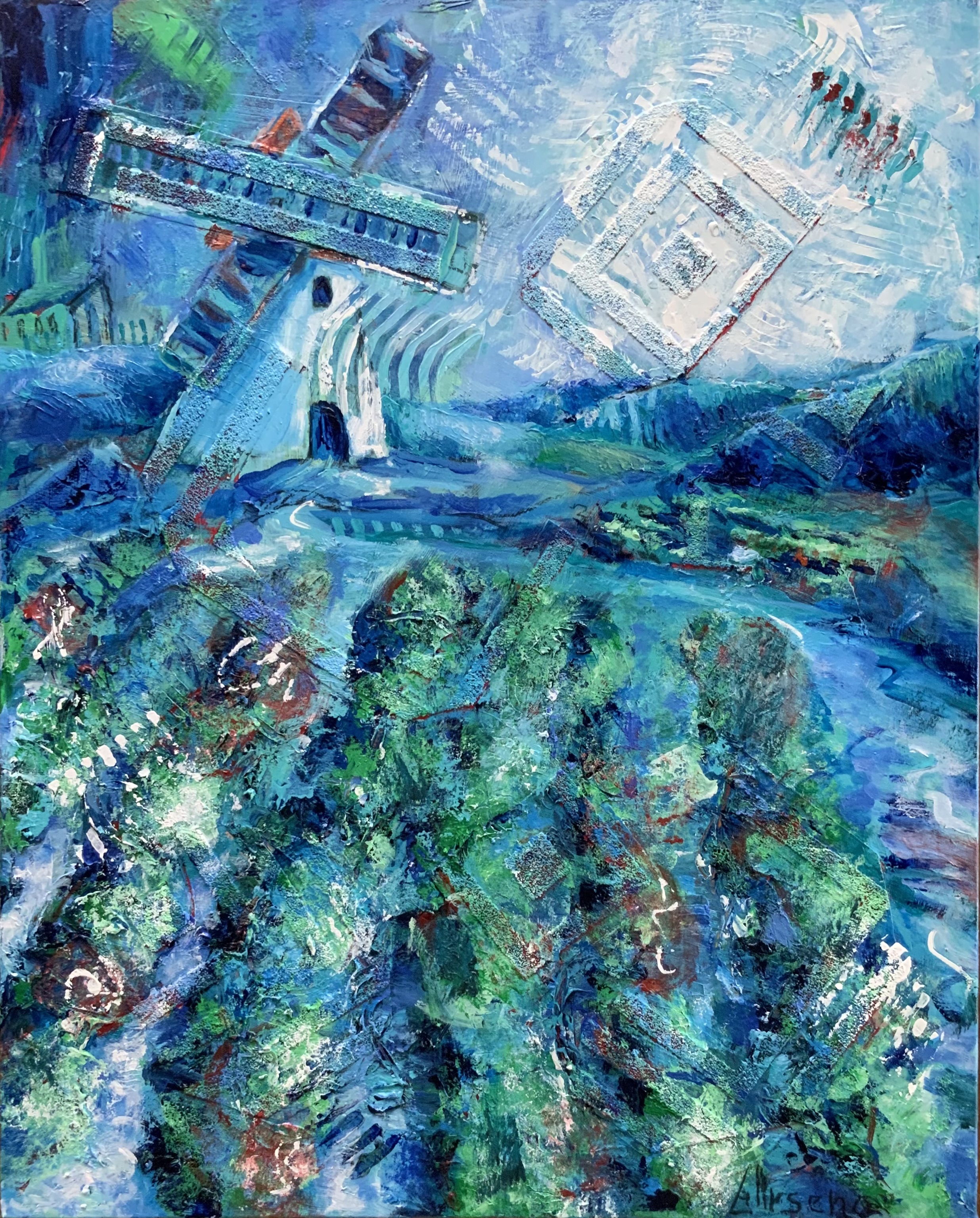 Arseno artiste peintre professionnel « Au vent de la terre »